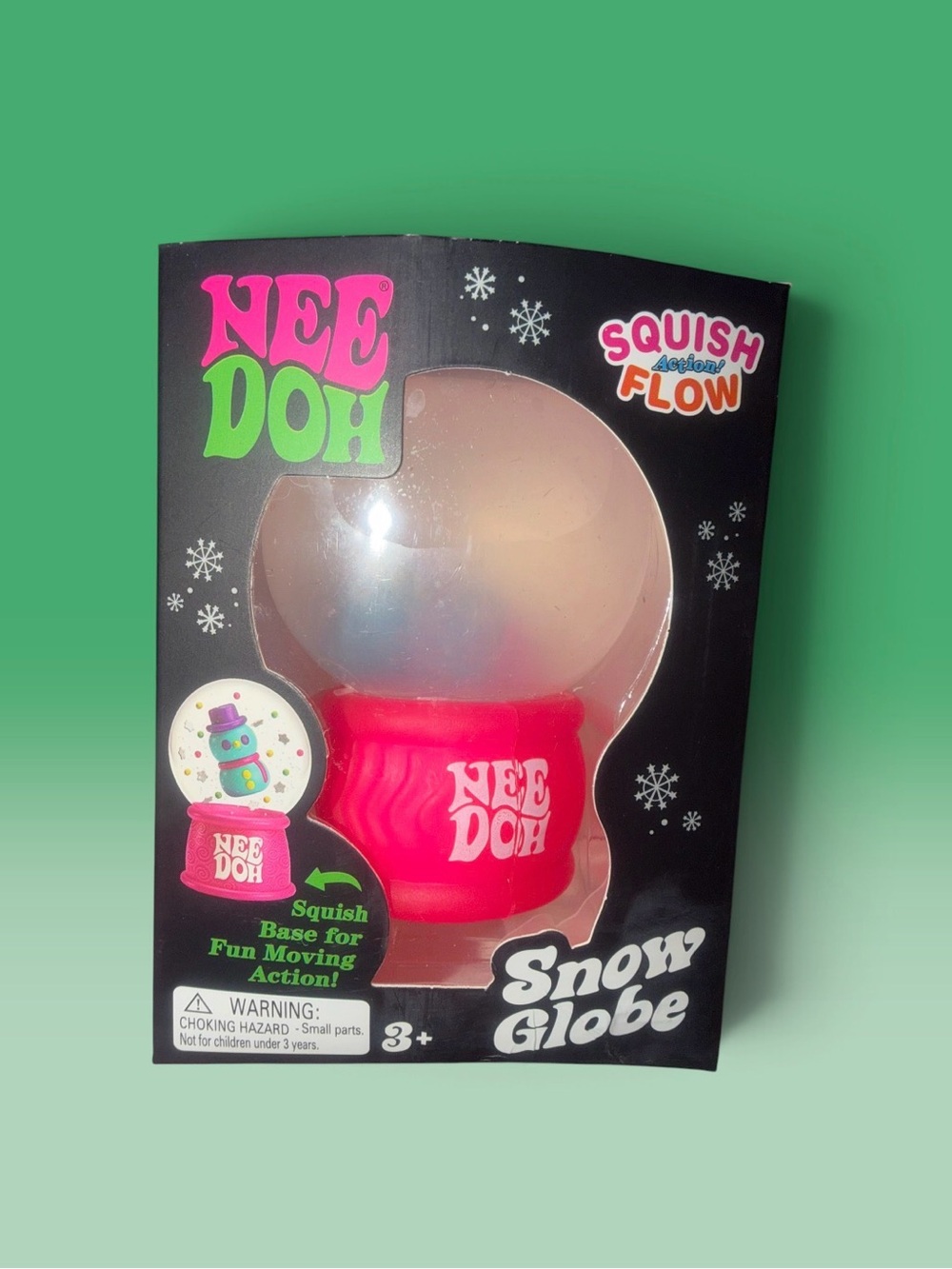 NeeDoh Snow Globe ❄️⛄️